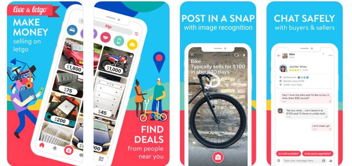 Las 15 mejores aplicaciones como OfferUp 8 Déjalo ir