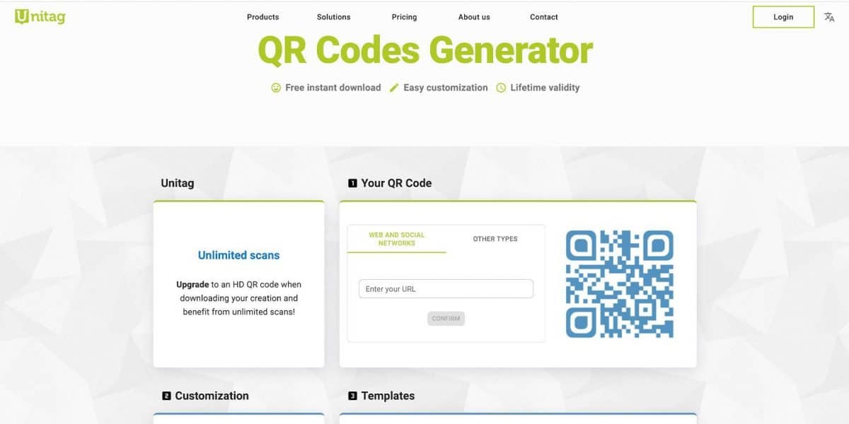 Los 15 mejores generadores de códigos QR gratuitos 15 Unitag