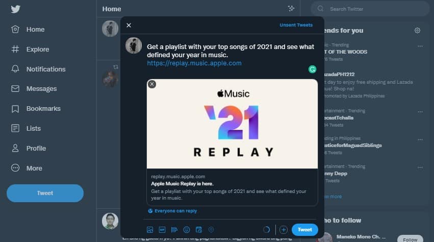 Spotify vs Apple Music: ¿cuál es mejor? 6 Las fotos que muestran el resumen de Apple Music se compartieron en Twitter