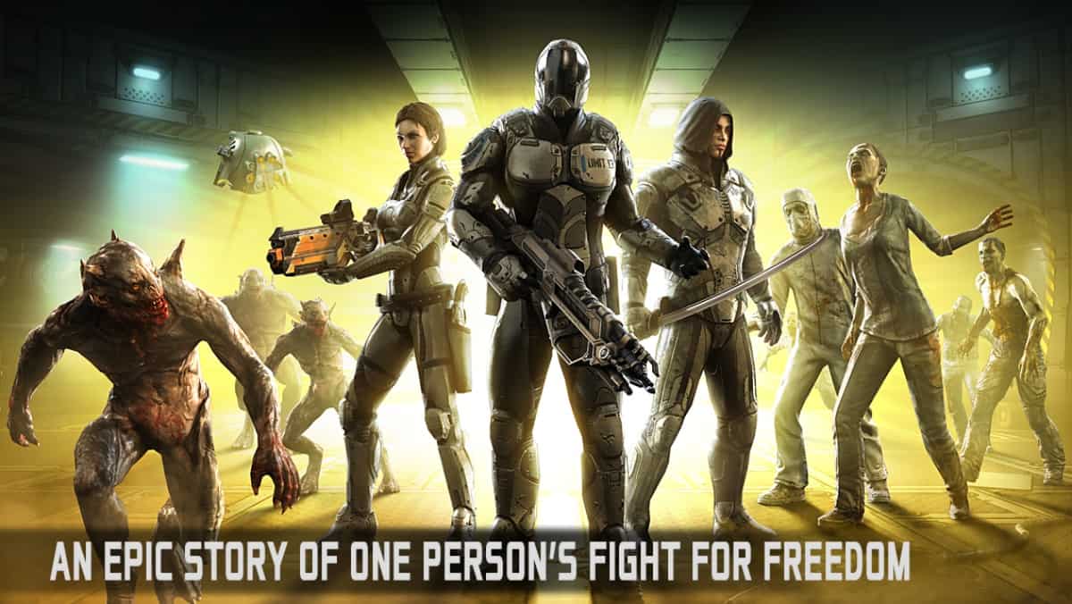 16 mejores juegos móviles FPS como Call Of Duty 5 Juego de zombies de ciencia ficción