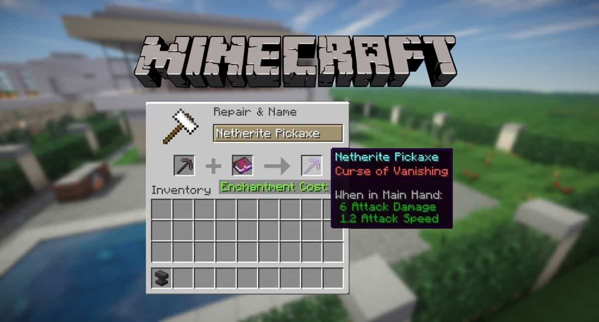 Encantamientos de pico en Minecraft: clasificados de mejor a peor 8 maldición que se desvanece