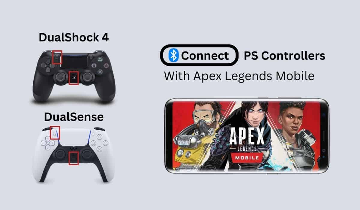Guía del mando Apex Legends Mobile Controller: cómo configurarlo 3 Conexión de los controladores de PlayStation a Apex Legends Mobile