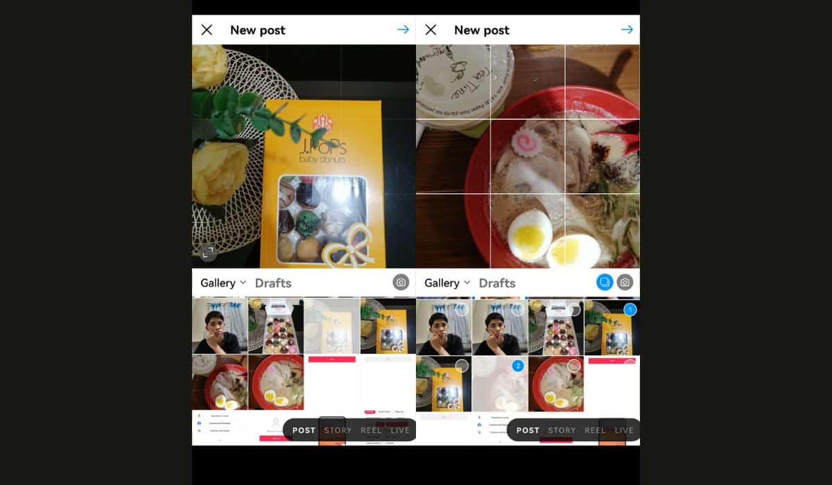 ¿Por qué no puedo publicar varias fotos en Instagram? 5 Si tiene problemas para publicar varias fotos en Instagram, mantenga presionada la tecla