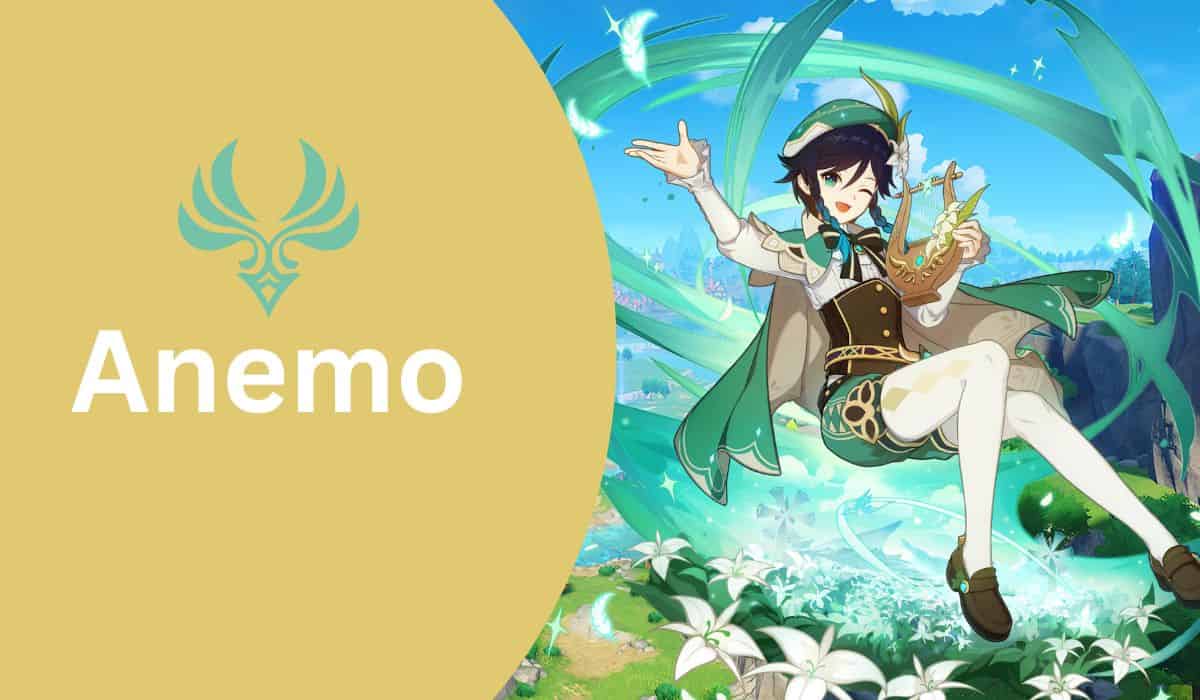 Elementos de Genshin Impact: efectos de estado, reacciones, resonancia 2 Genshin Impact Anemo personaje Venti