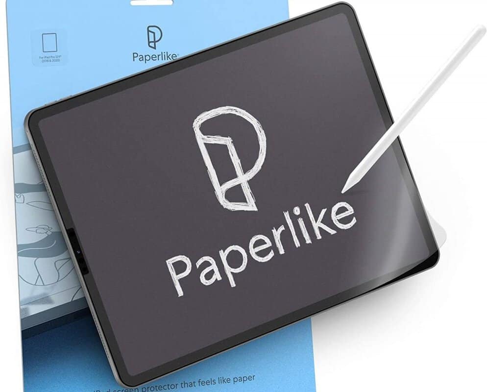 Paperlike Screen Protector: Protector de pantalla para iPad sobrevalorado 2 iPad con protector de pantalla Paperlike y Apple Pencil