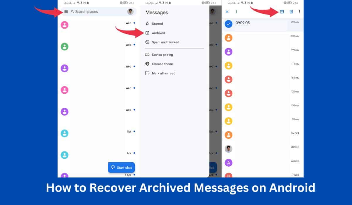 ¿Cómo puedo recuperar mensajes de texto eliminados en Android? 2 ¿Cómo puedo recuperar mensajes de texto eliminados en Android?