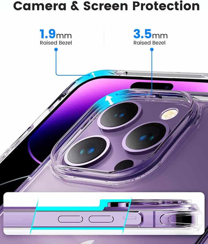 Funda Mkeke para iPhone 14 Pro a prueba: la fusión perfecta de estilo y protección 3 Cambio de cámara en el iPhone 14 Pro