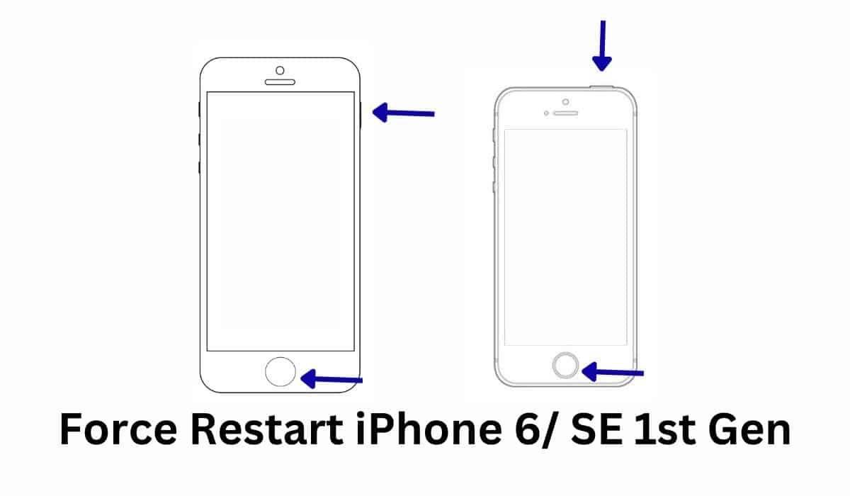 Cómo Apagar el iPhone sin Pantalla en los Modelos X, 11, 12, 13 y 14 5 Cómo forzar el apagado del iPhone 6/SE