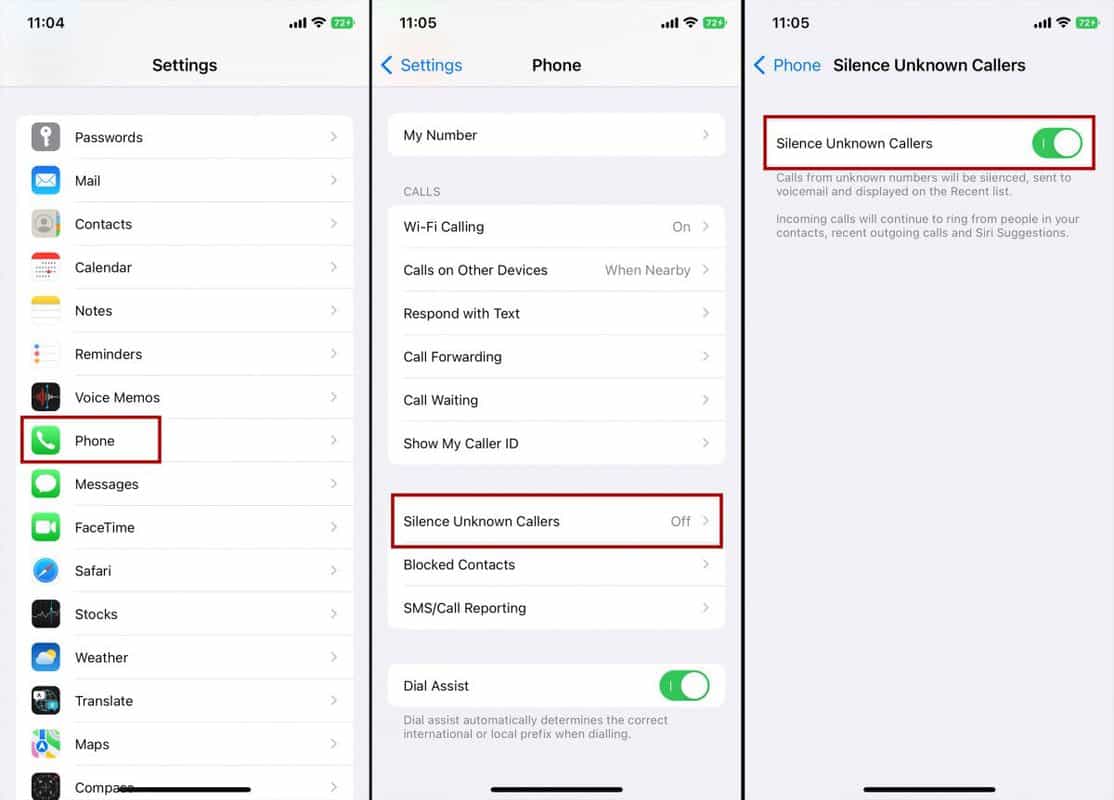 Cómo bloquear el identificador de llamadas en iPhone: 6 maneras diferentes 3 Cómo desbloquear el identificador de llamadas en iPhone