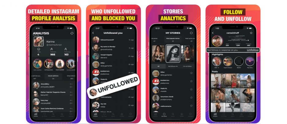 Las 14 mejores aplicaciones de seguidores para Instagram: consigue más followers 11 Escaneo social: rastreador de seguidores