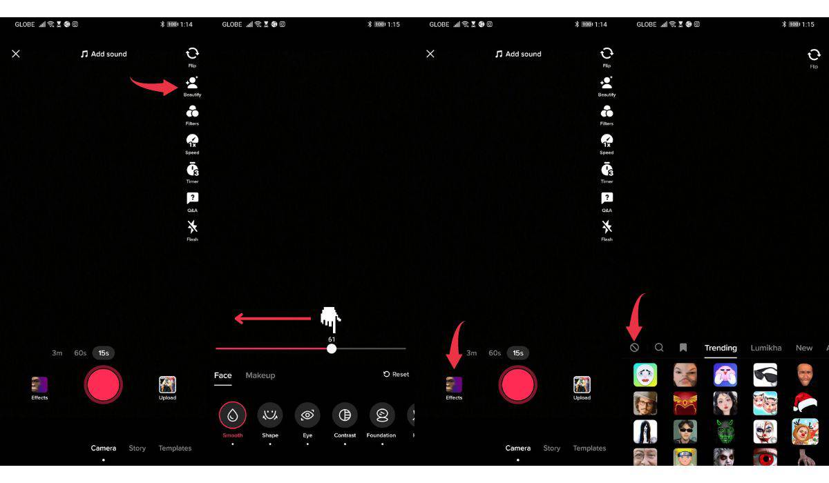 Cómo eliminar los filtros TikTok de los videos fácilmente 3 Cómo quitar el efecto de vibrato