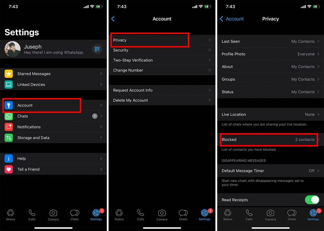 Cómo bloquear a alguien en WhatsApp: Guía para Android e iOS 3 Cómo bloquear a alguien en WhatsApp