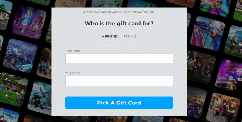 Cómo enviar Robux a amigos: 3 maneras diferentes 6 tarjeta de regalo de roblox