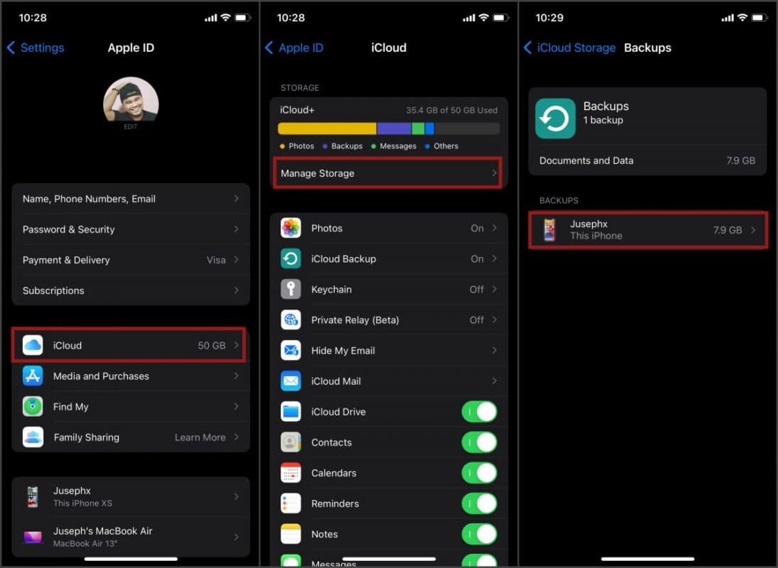 ¿Tu iCloud está lleno? Cómo liberar el almacenamiento de iCloud 4 como eliminar una copia de seguridad de icloud