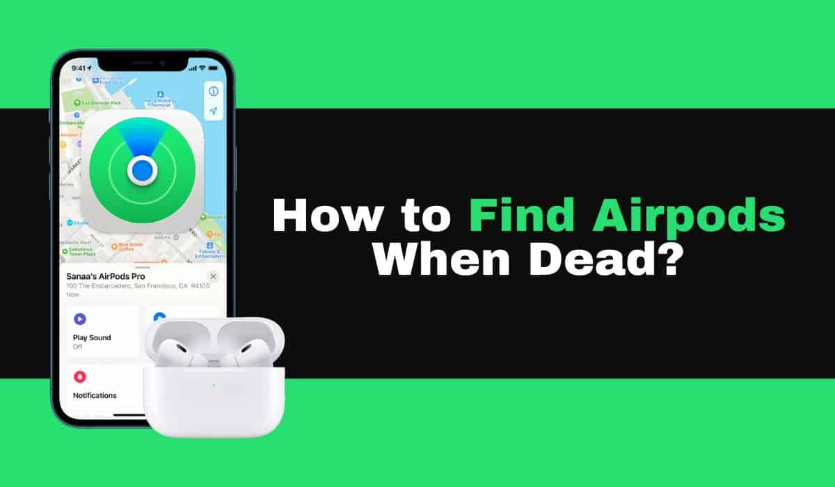 Cómo encontrar los AirPods si están descargados o sin conexión 2 Aquí se explica cómo encontrar AirPods si están muertos