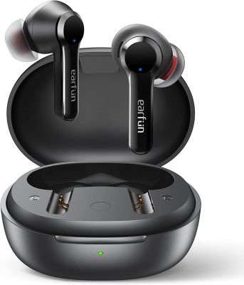 AirPods Negros: Descubre las Ofertas Imperdibles para un Estilo Excepcional 3 EarFun 2, un look de AirPods negros