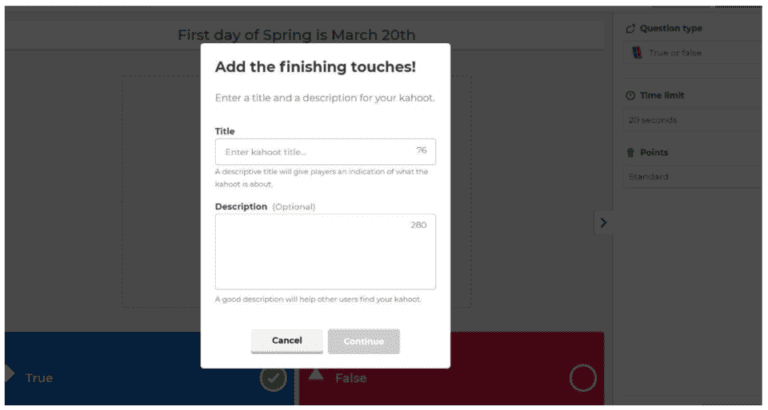 Cómo hacer un kahoot 4 Cómo hacer un kahoot