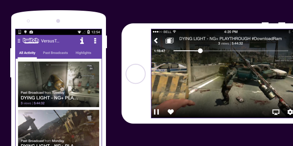 Cómo ver antiguas transmisiones en directo de Twitch 3 Cómo ver retransmisiones en directo antiguas en Twitch desde smartphones y tablets