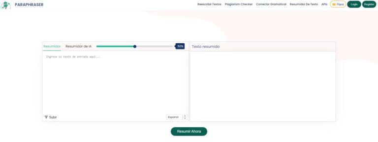Mejores Apps y Páginas Web para resumir textos 4 Paraphraser