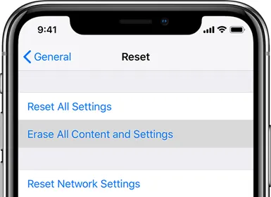 El iPhone se enciende y se apaga continuamente: Cómo solucionar este problema recurrente 3 Realiza un restablecimiento de fábrica en la configuración de tu iPhone