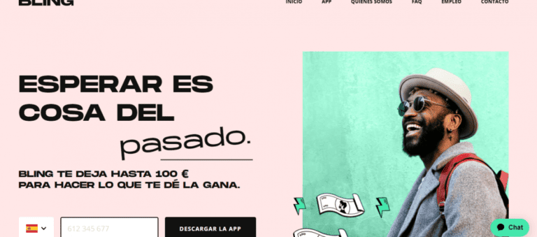 Aplicaciones como Bling: Apps de adelanto de dinero en España 2 ¿Qué es Bling? La aplicación móvil que ofrece adelanto de 100€ en España