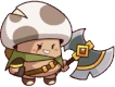 Lista de niveles de Legend of Mushroom - clasificación de las mejores evoluciones de los champiñones 29 Hacha Guerrero Samurai tier list leyenda de Champiñón