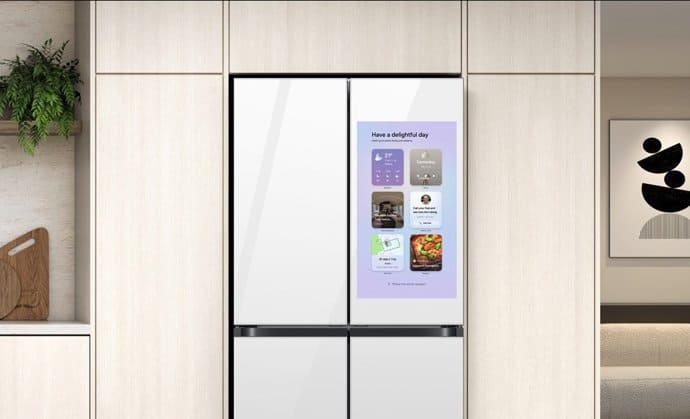 Así es la llamativa apuesta de Samsung: ahora los frigoríficos muestran anuncios en sus pantallas 2 Así es la llamativa apuesta de Samsung: ahora los frigoríficos muestran anuncios en sus pantallas
