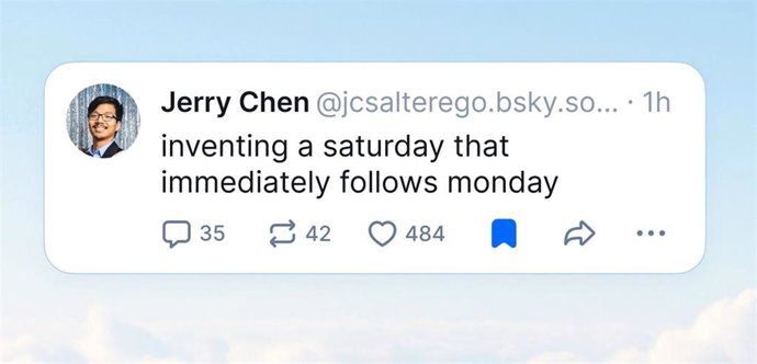 Así funciona la esperada opción de guardar publicaciones en Bluesky