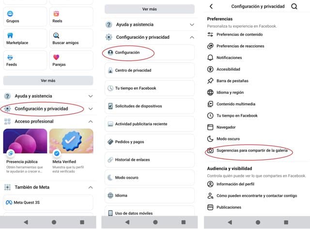 Protege tus fotos: cómo impedir que la IA de Facebook acceda a tu galería y te sugiera contenido 2 Protege tus fotos: cómo impedir que la IA de Facebook acceda a tu galería y te sugiera contenido