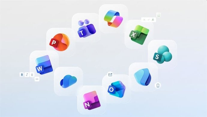 Así son los nuevos iconos de Office: diseño moderno y colores que muestran el salto hacia la inteligencia artificial 2 Así son los nuevos iconos de Office: diseño moderno y colores que muestran el salto hacia la inteligencia artificial