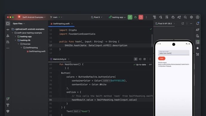 Swift da el salto a Android: los desarrolladores ya pueden crear apps nativas en este lenguaje 2 Swift da el salto a Android: los desarrolladores ya pueden crear apps nativas en este lenguaje