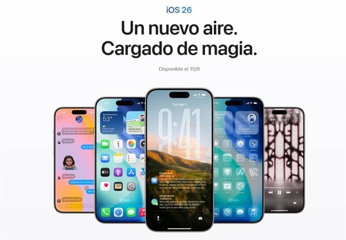 Todo lo que debes saber sobre el lanzamiento de iOS 26 el 15 de septiembre