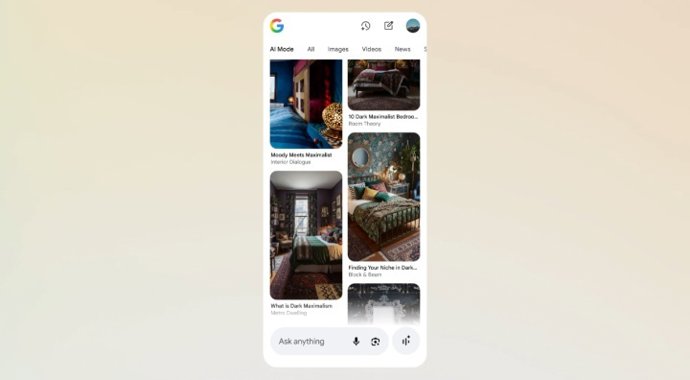 Así cambia la búsqueda en Google con el nuevo Modo IA y resultados visuales