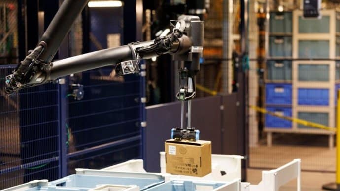Así es el nuevo robot de Amazon diseñado para encargarse de las labores más duras en sus almacenes