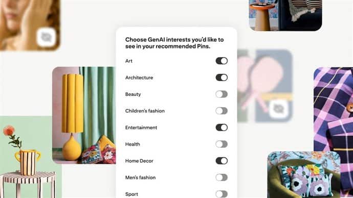 Así podrás controlar la cantidad de contenido creado por IA que ves en Pinterest