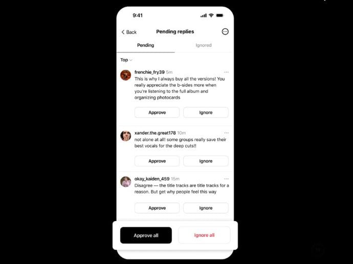 Así puedes gestionar tus conversaciones en Threads con las nuevas opciones de filtros y control de respuestas