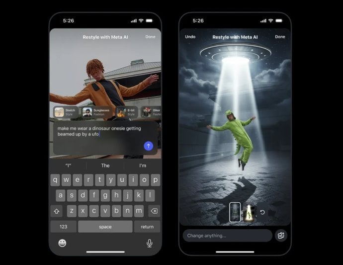 Descubre cómo Meta AI puede transformar la edición de tus historias de Instagram