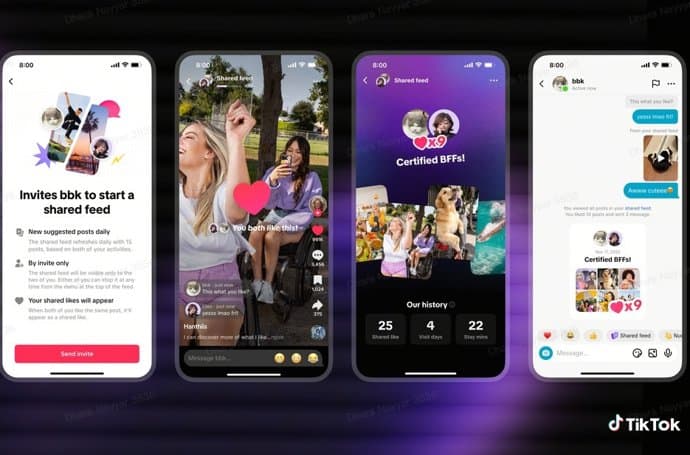 Así funcionan el nuevo Feed y las Colecciones Compartidas de TikTok para acercarte más a tus amigos y familia