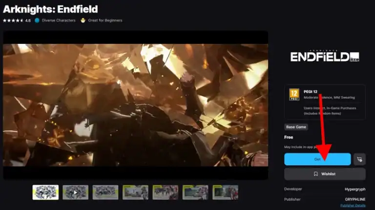 Cómo descargar Arknights: Endfield en PC y Mac gratis 5 Juega a Endfield en PC a través de Epic Game Store