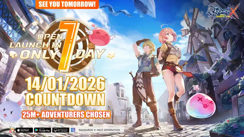 Ragnarok X: Next Generation: ¡La beta abierta comienza el 14 de enero!